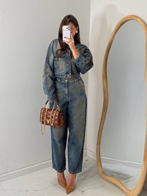 EMO Mom Fit Jeans – Mechanik